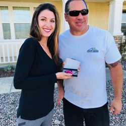 Katie Steeber - Steeber Real Estate Group - Giving my clients their keys is my favorite part!