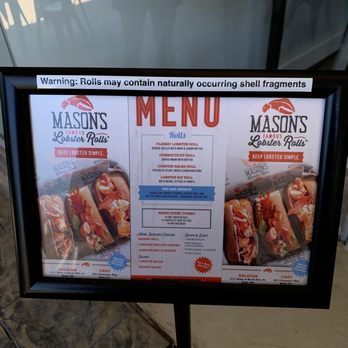 Mason's Famous Lobster Rolls - Seafood Near Me - Cary, North Carolina Mason's Famous Lobster Rolls - Seafood Near Me - Cary, North Carolina