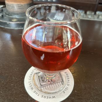Half Door Brewing - Necessary evil cherry sour delicious if you like tart - Cocktail Bars Near Me - San Diego, California