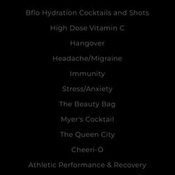 Bflo Hydration - IVs offered