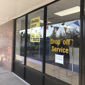 Laundromat - Front area locked doors hiding from responsibility of damaging items. - Laundromat Near Me - Deer Park, New York