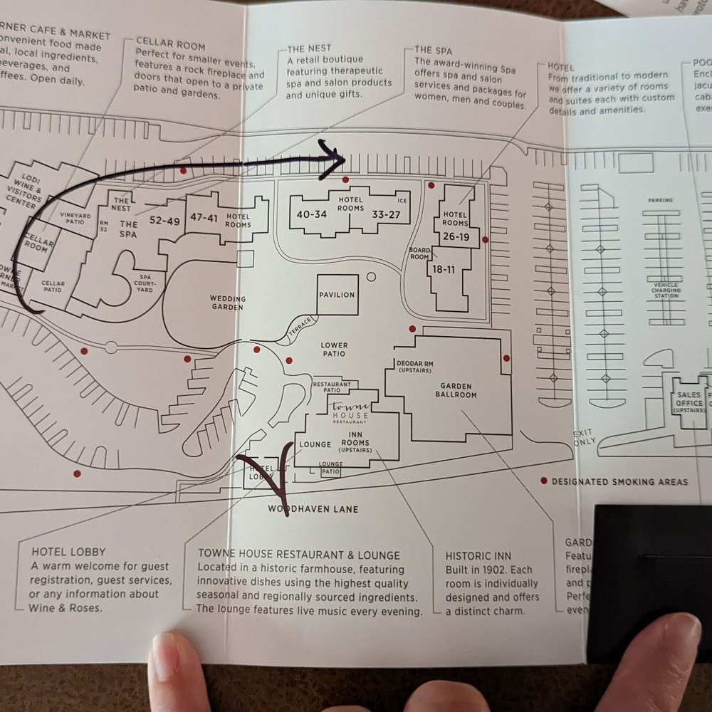 Åppellation - Map of how to get to room 74 (see the circle) - Venues & Event Spaces Near Me - Lodi, California Åppellation - Map of how to get to room 74 (see the circle) - Venues & Event Spaces Near Me - Lodi, California