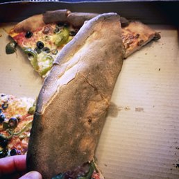 Almost entire pizza was burned, and unedible, too far of a drive to take it back.