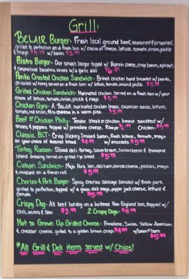Menu photo 7 Belair's Bistro & Catering Belpre, OH