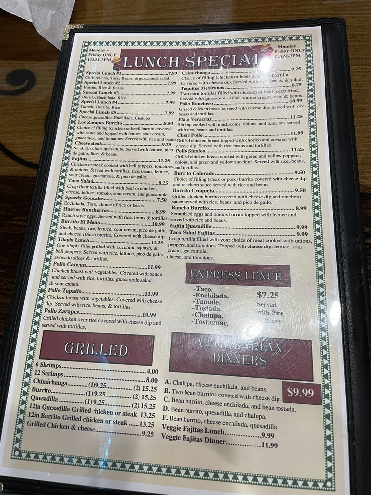 Los Zarapes Mexican Restaurant