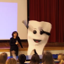 DeLaura Dental - Sharing information with the First graders at Indian Hills Elementary for Children's Dental Health Month