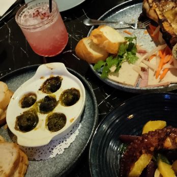 Esmai’s Cafe & Restaurant - escargot and octopus - Modern European Near Me - Brookline, Massachusetts
