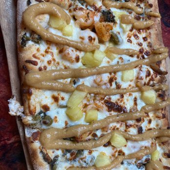 Kokomo - Yardie Shrimp Pizza - Caribbean Near Me - Brooklyn, New York Kokomo - Yardie Shrimp Pizza - Caribbean Near Me - Brooklyn, New York