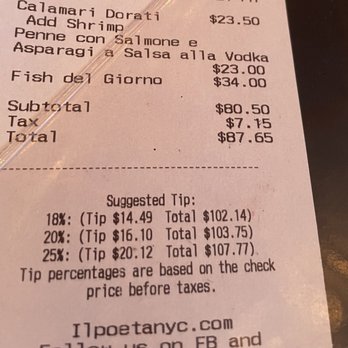 Il Poeta - Italian Near Me - Forest Hills, New York