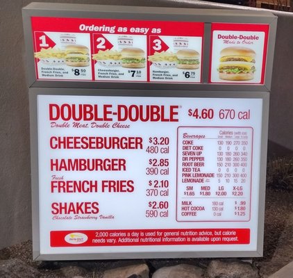 Menu photo 3 In-N-Out Burger Chandler, AZ