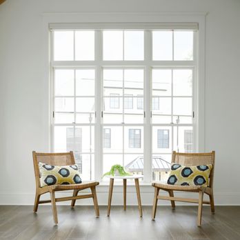 Builders FirstSource - Bright interior space with large picture windows offering a clear view of a suburban neighborhood and open landscape... - Windows Installation Near Me - Shelton, Washington Builders FirstSource - Bright interior space with large picture windows offering a clear view of a suburban neighborhood and open landscape... - Windows Installation Near Me - Shelton, Washington