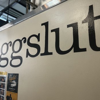 Eggslut - Painted wall sign - Breakfast & Brunch Near Me - Los Angeles, California Eggslut - Painted wall sign - Breakfast & Brunch Near Me - Los Angeles, California