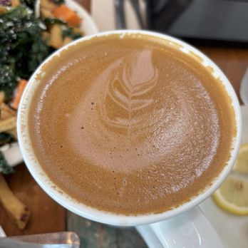 Urth Caffé-Pasadena - Mocha Latte with Oat Milk - Cafes Near Me - Pasadena, California