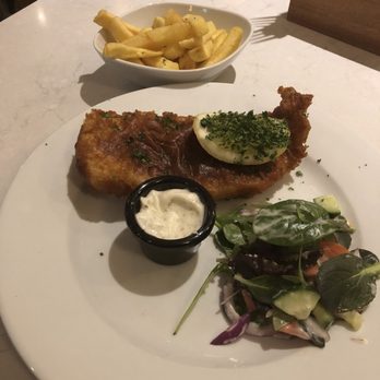 Commodore Hotel - Fresh catch, fried with chips and salad - Hotels Near Me - Cobh, Colorado