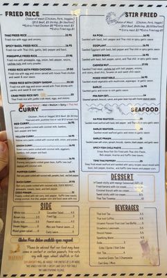 Menu photo 3 Time Thai Kitchen Livermore, CA Menu photo 3 Time Thai Kitchen Livermore, CA