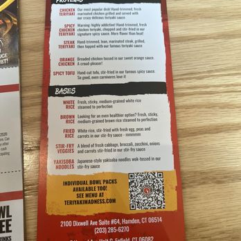 Teriyaki Madness - Catering menu - Japanese Near Me - Enfield, Connecticut Teriyaki Madness - Catering menu - Japanese Near Me - Enfield, Connecticut