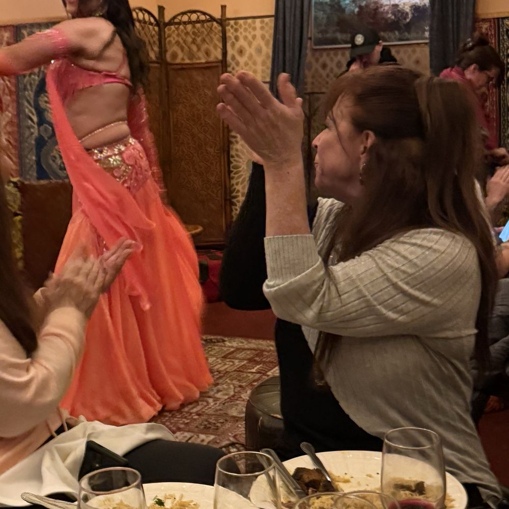 Belly dancer - she was amazing