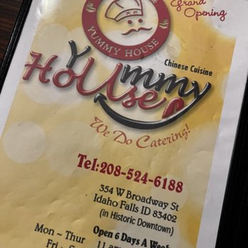Yummy House - Menu -- Hours & Contact Info - Chinese Near Me - Idaho Falls, Idaho Yummy House - Menu -- Hours & Contact Info - Chinese Near Me - Idaho Falls, Idaho