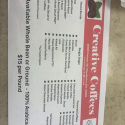 Popcorn Paradise - The coffee menu from creative coffees in winchester!!!