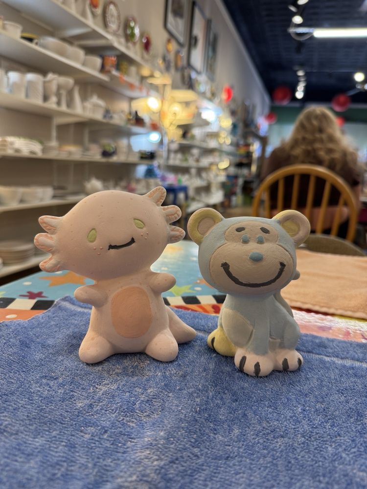 Social spots from Greg's Art Pottery & Gifts