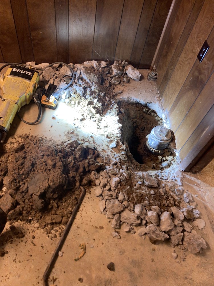 Slide of Drainline Plumbing