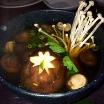 Nobu Miami - Mushroom Soup - Asian Fusion Near Me - Miami Beach, Florida Nobu Miami - Mushroom Soup - Asian Fusion Near Me - Miami Beach, Florida