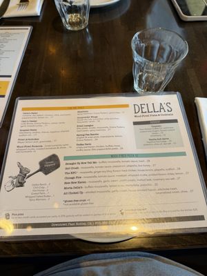 Menu photo 1 Della's Paso Robles, CA