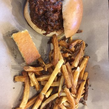 Mission BBQ - Chopped Brisket sandwich - Barbeque Near Me - Oviedo, Florida Mission BBQ - Chopped Brisket sandwich - Barbeque Near Me - Oviedo, Florida
