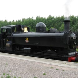 Radyr Railway Station - 9681 at Lydney Junction having arrived from Parkend, Dean Forest Railway