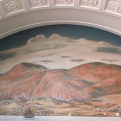 US Post Office - Beautiful mural artwork inside