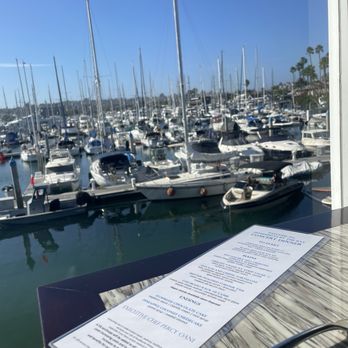 Humphreys Restaurant - View from our dining table by the window - Seafood Near Me - San Diego, California