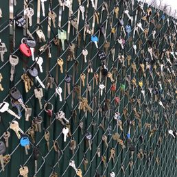 The wall of success outside