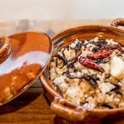 The Shan State - Wild black mushroom rice