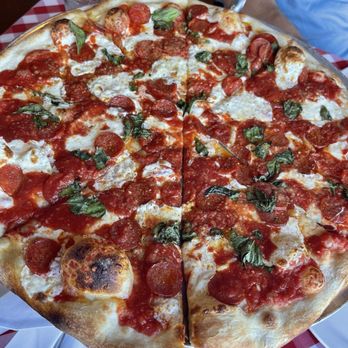 Grimaldi's Pizzeria - Margarita Pizza with Pepperoni - Pizza Near Me - Las Vegas, Nevada