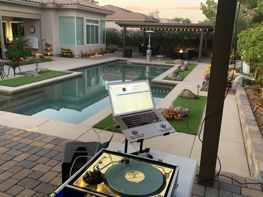 DJ & MC Services Package Deals - 3 HR Minimum For All Services And Rentals.
House Party= 1 corded Mic, 1 powered 12 in speaker and stand, 1 DJ/MC & 1 Turntable/Mixer & stand.
Clubhouse Package= 1 cordless Mic, 2 powered 12 inch speakers, 1 Disco light, 1 DJ/MC, 1 Turntable/Mixer, Black or White Table & Speaker scrim.
Professional Package= 1 corded Mic, 1 cordless Mic, 3 powered 12 inch speakers , 2 powered 18 inch subwoofers & sub poles, 1 tv monitor, 2 Disco lights, 1 DJ/MC, 1 Turntable/Mixer & Table, Table & Tv Scrim. DJ & MC Services Package Deals - 3 HR Minimum For All Services And Rentals.
House Party= 1 corded Mic, 1 powered 12 in speaker and stand, 1 DJ/MC & 1 Turntable/Mixer & stand.
Clubhouse Package= 1 cordless Mic, 2 powered 12 inch speakers, 1 Disco light, 1 DJ/MC, 1 Turntable/Mixer, Black or White Table & Speaker scrim.
Professional Package= 1 corded Mic, 1 cordless Mic, 3 powered 12 inch speakers , 2 powered 18 inch subwoofers & sub poles, 1 tv monitor, 2 Disco lights, 1 DJ/MC, 1 Turntable/Mixer & Table, Table & Tv Scrim.