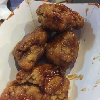 Buffalo Wild Wings - Thursday 65 cent boneless wings honey bbq - Chicken Wings Near Me - Derby, Kansas Buffalo Wild Wings - Thursday 65 cent boneless wings honey bbq - Chicken Wings Near Me - Derby, Kansas