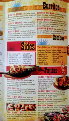 Menu photo 1 Cinco’s Cantina Dover, NH