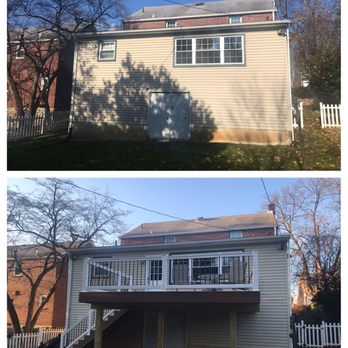 EJS Contracting - Deck Before and After 2 - General Contractors Near Me - Havertown, Pennsylvania EJS Contracting - Deck Before and After 2 - General Contractors Near Me - Havertown, Pennsylvania