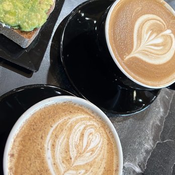 Kuppa Joy Grand Cafe - Kuppa Joy Latte, Hallelujah and Avocado Toast - Coffee & Tea Near Me - Fresno, California