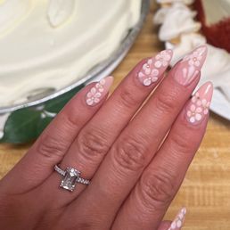 My engagement nails My engagement nails