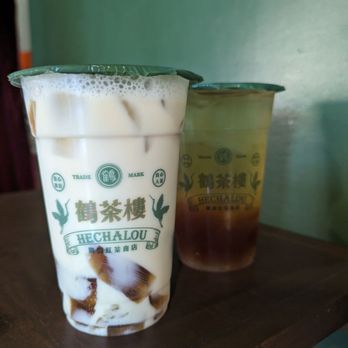Hechalou - Oolong tea latte with osmanthus tea jelly - Bubble Tea Near Me - Lakewood, California Hechalou - Oolong tea latte with osmanthus tea jelly - Bubble Tea Near Me - Lakewood, California