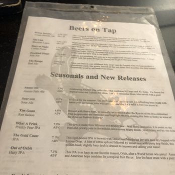 Platypus Brewing - Menu specials - Breweries Near Me - Houston, Texas Platypus Brewing - Menu specials - Breweries Near Me - Houston, Texas