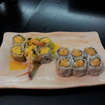 Kyoto Sushi - Spicy tuna rolls and mango shrimp tempura - Japanese Near Me - Georgetown, Ontario Kyoto Sushi - Spicy tuna rolls and mango shrimp tempura - Japanese Near Me - Georgetown, Ontario