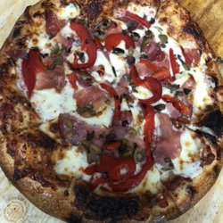 48 North Pizzeria - Our cured meat pizza... YUM!