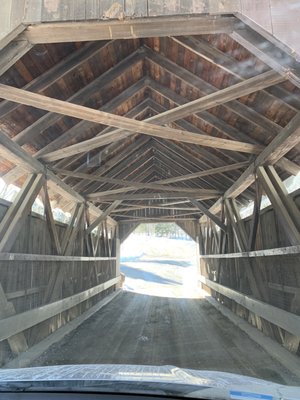 Historic Gold Brook Covered Bridge by null