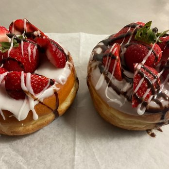 Fresh Donuts - strawberries and chocolate covered donuts - Donuts Near Me - San Bernardino, California