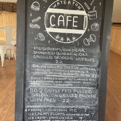 Waterton Park Cafe - Today's Specials!