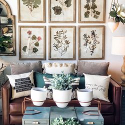 Located in Lubbock, Tx, Odds & Ends features modern farmhouse decor with a mix of boho chic style & industrial pieces!