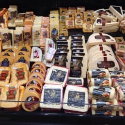 This is 1/4 of their cheese case. They have an in-house made jalapeño pimento cheese to die for...