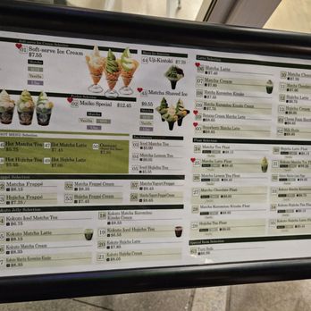 Matcha Cafe Maiko - Menu - Ice Cream & Frozen Yogurt Near Me - Monterey Park, California Matcha Cafe Maiko - Menu - Ice Cream & Frozen Yogurt Near Me - Monterey Park, California
